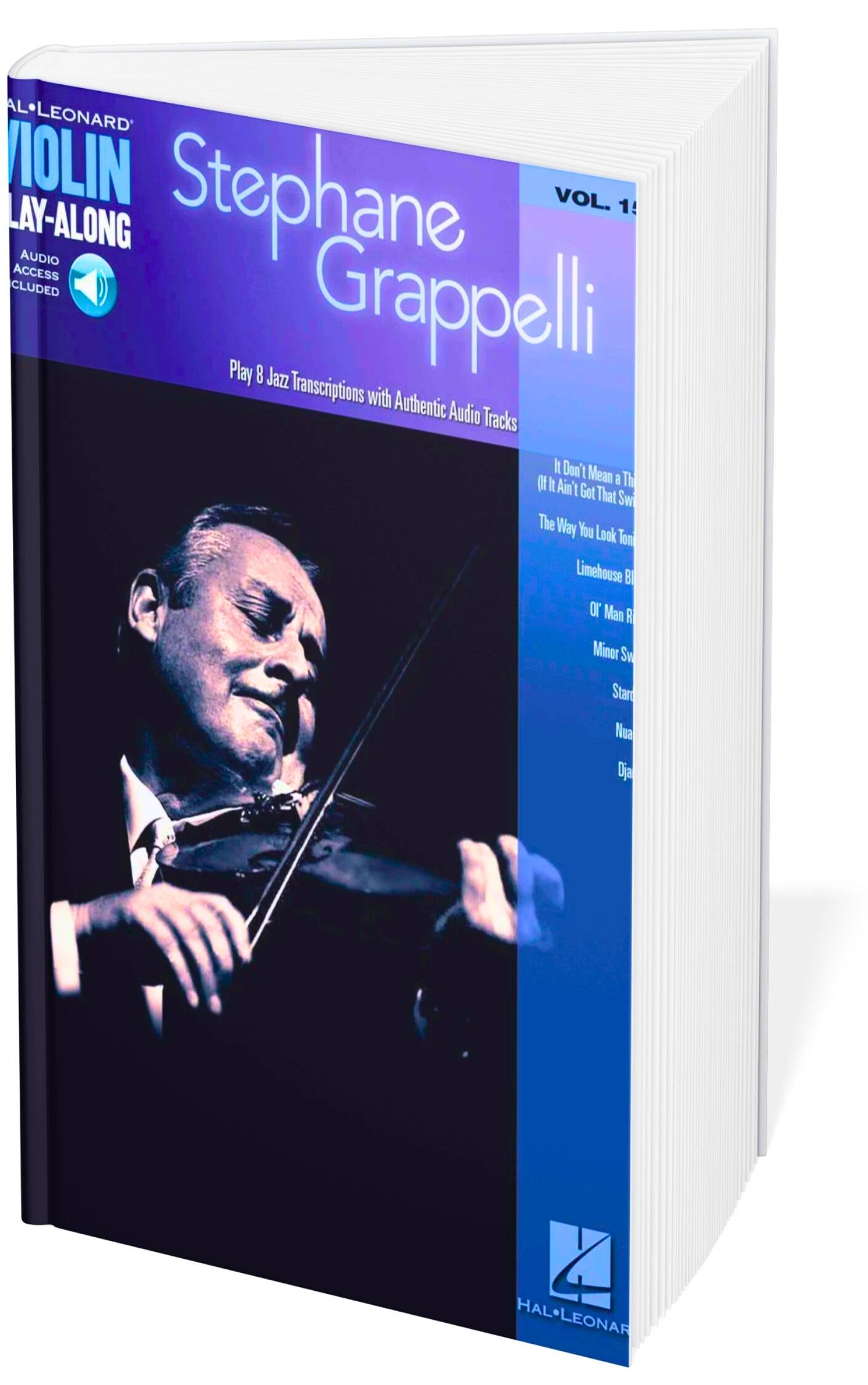 Stephane Grappelli Violin Play-Along Volume 15