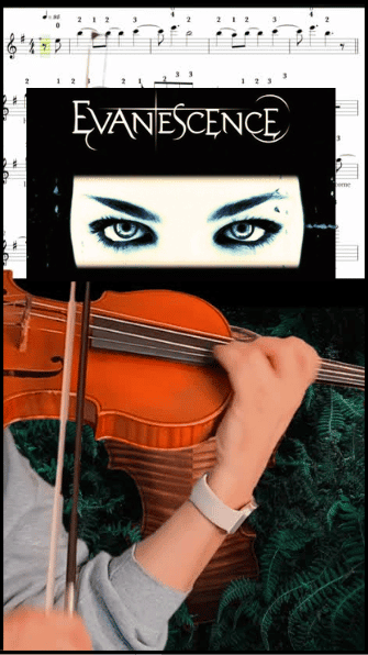 Evanescence Bring me to Life Violin Sheet Music