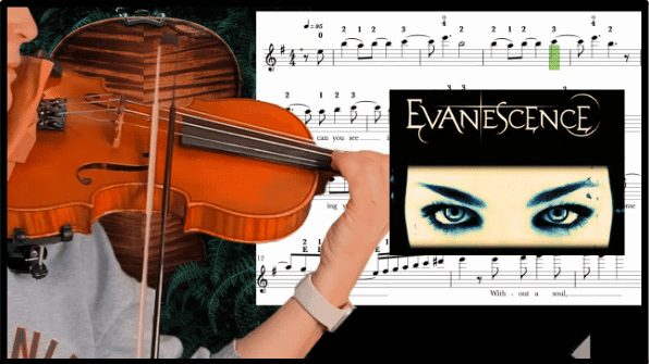 Evanescence Bring me to Life YouTube Thumbnail