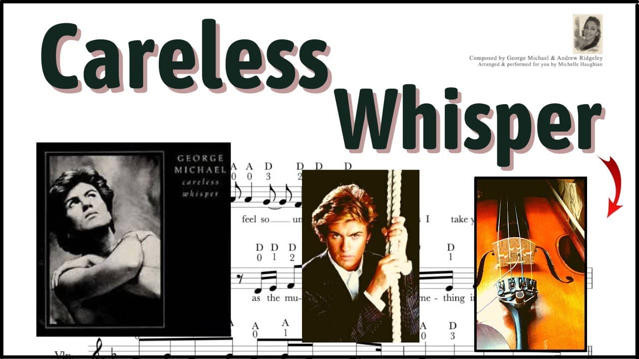 Careless Whisper Violin Sheet Music