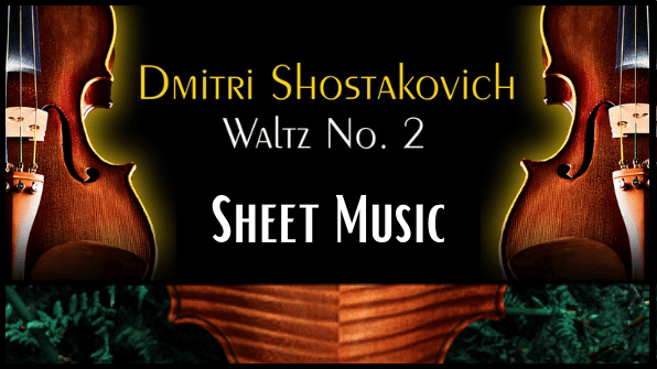 Shostakovich Second Waltz on Violin