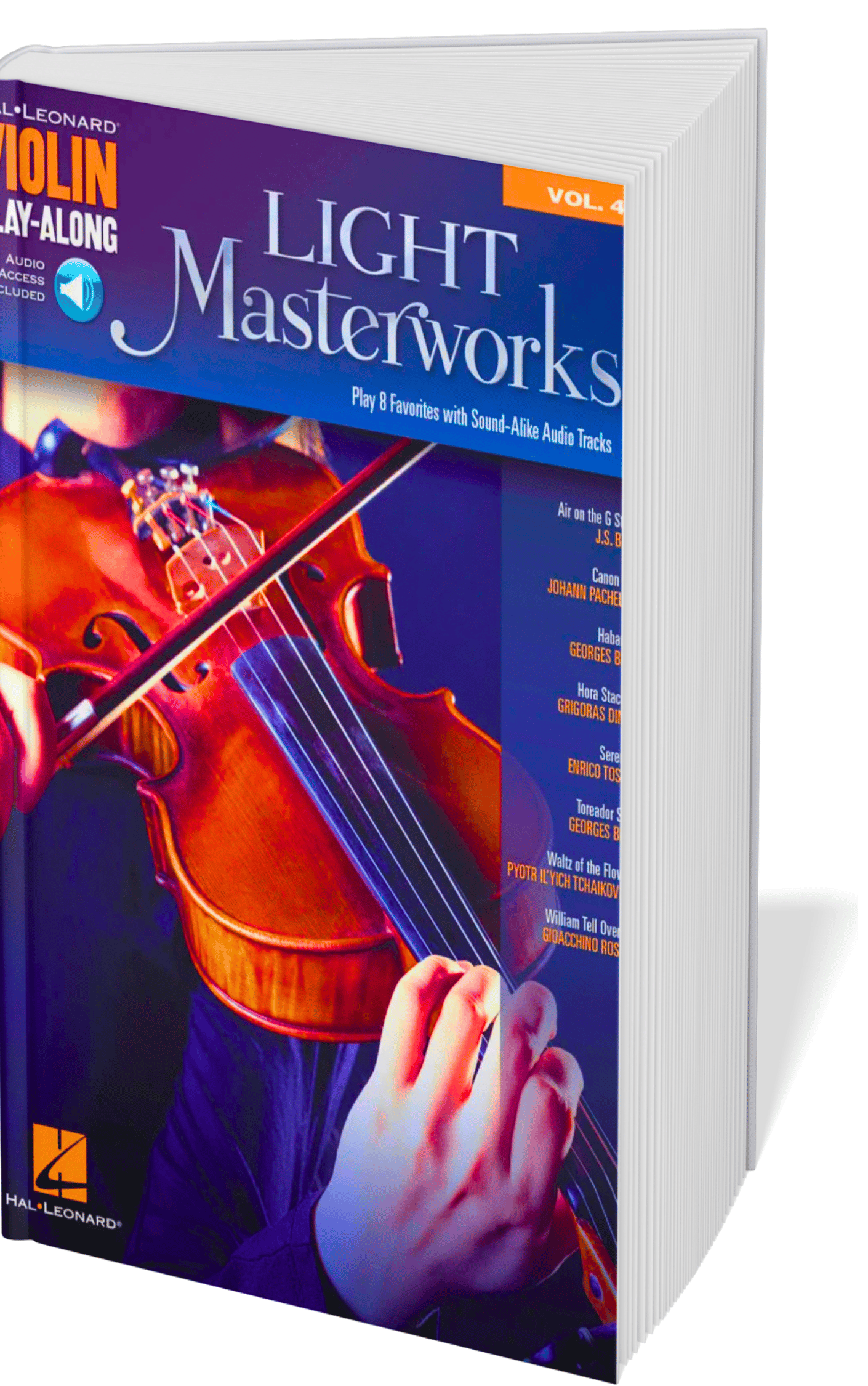 Light Masterworks: Violin Play-Along Volume 47