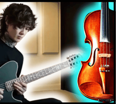 Polyphia Playing God  (Easy Level)  Violin Sheet Music