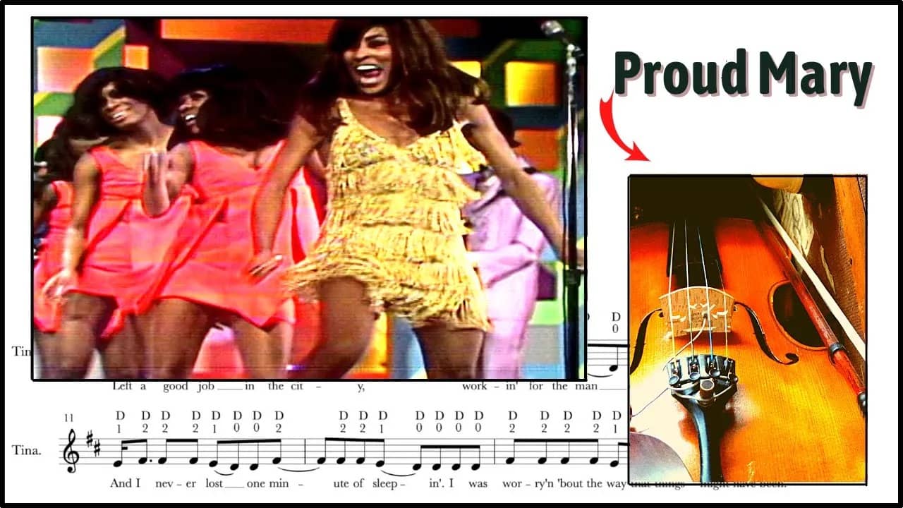 Proud Mary on Violin