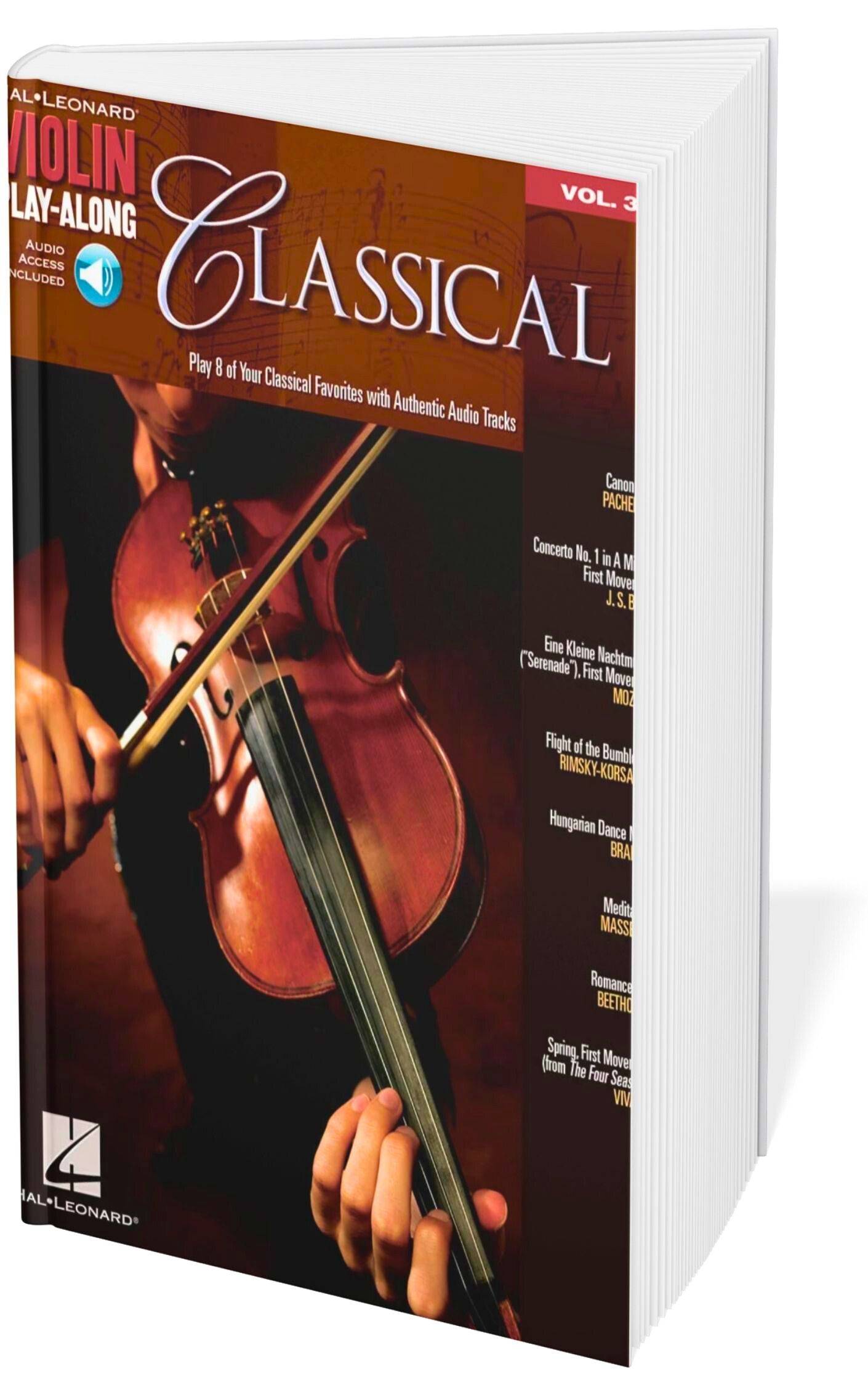 Classical Violin Play-Along Volume 3