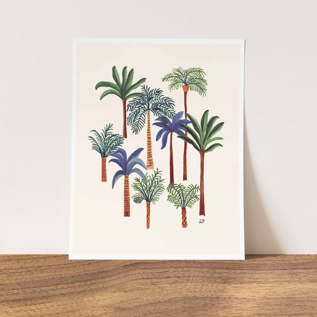 Nemean Palms Art Print