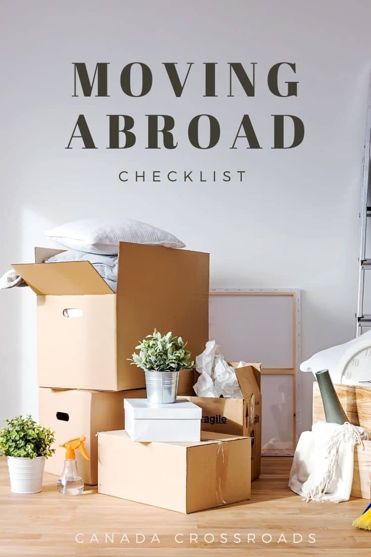 Moving Abroad Checklist packing, mindset & money - Canada Crossroads