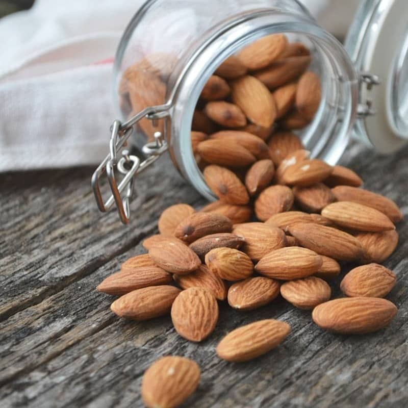 close up photo of Almonds