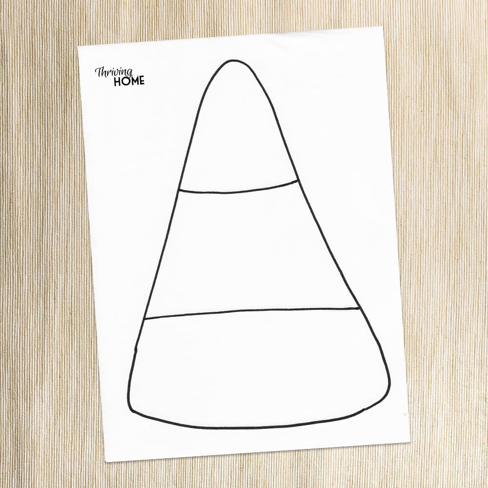 Candy Corn Printable Templates