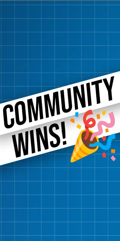 Community Wins!