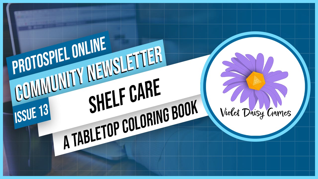 Issue 13. Shelf Care, a tabletop coloring book