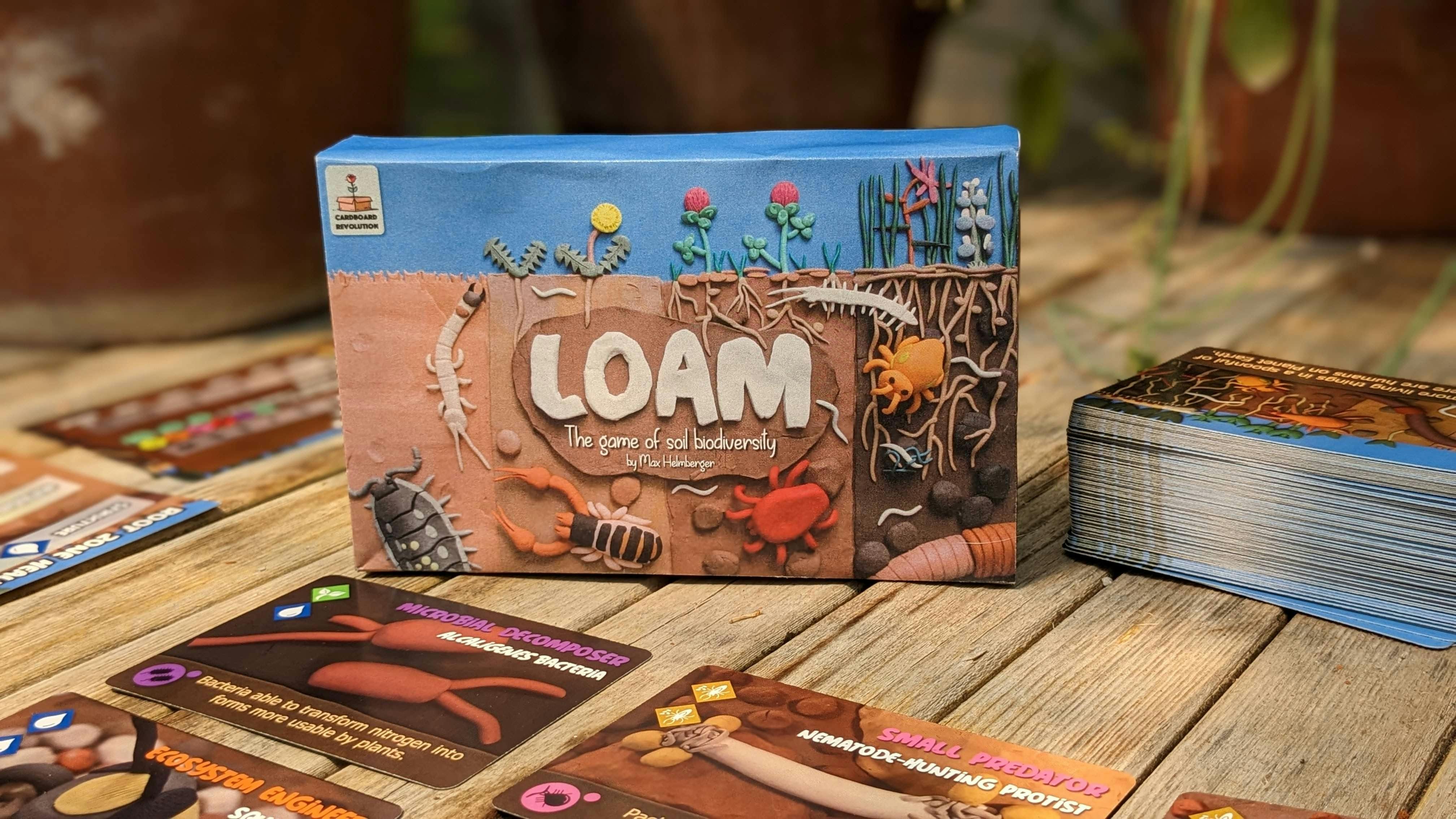 Loam. The game of soil biodiversity, by Max Helmberger