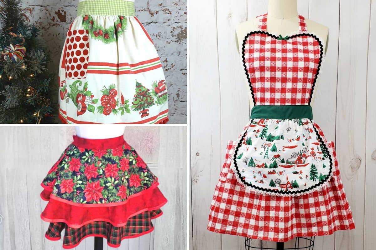 christmas aprons