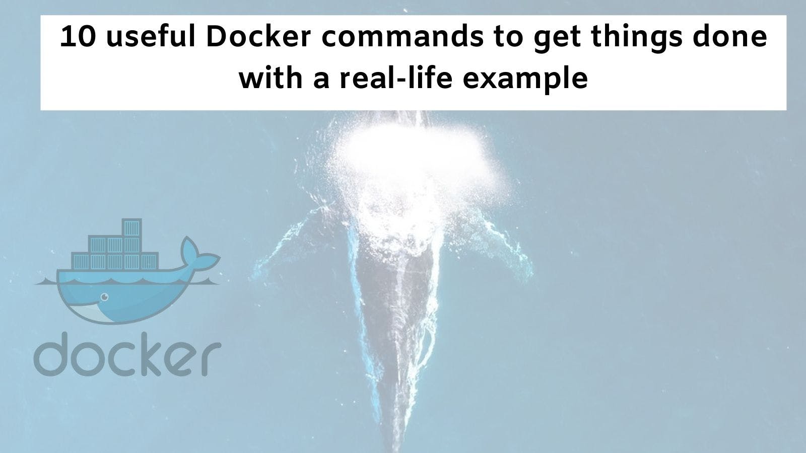 Useful docker commands