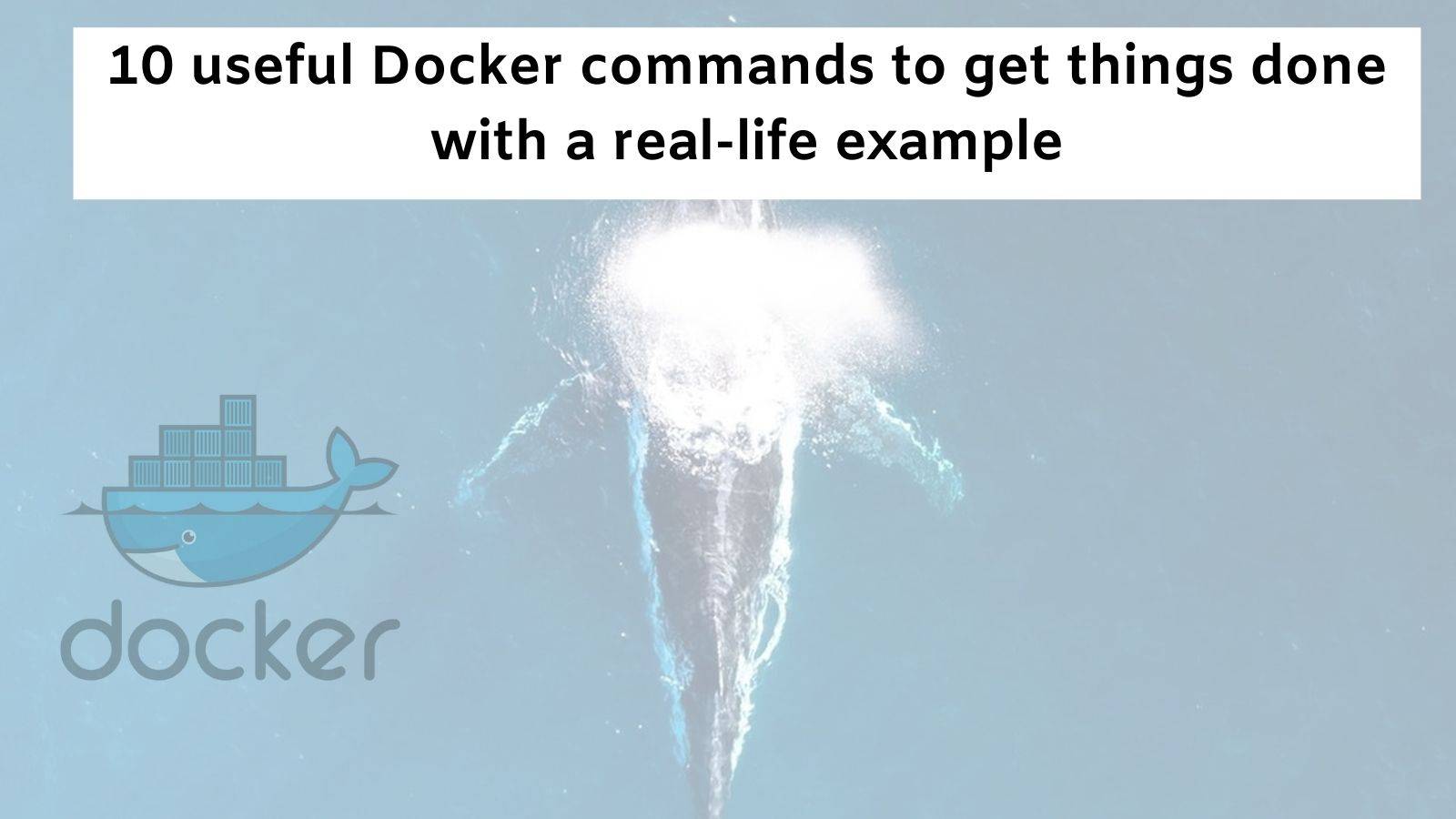 Useful docker commands