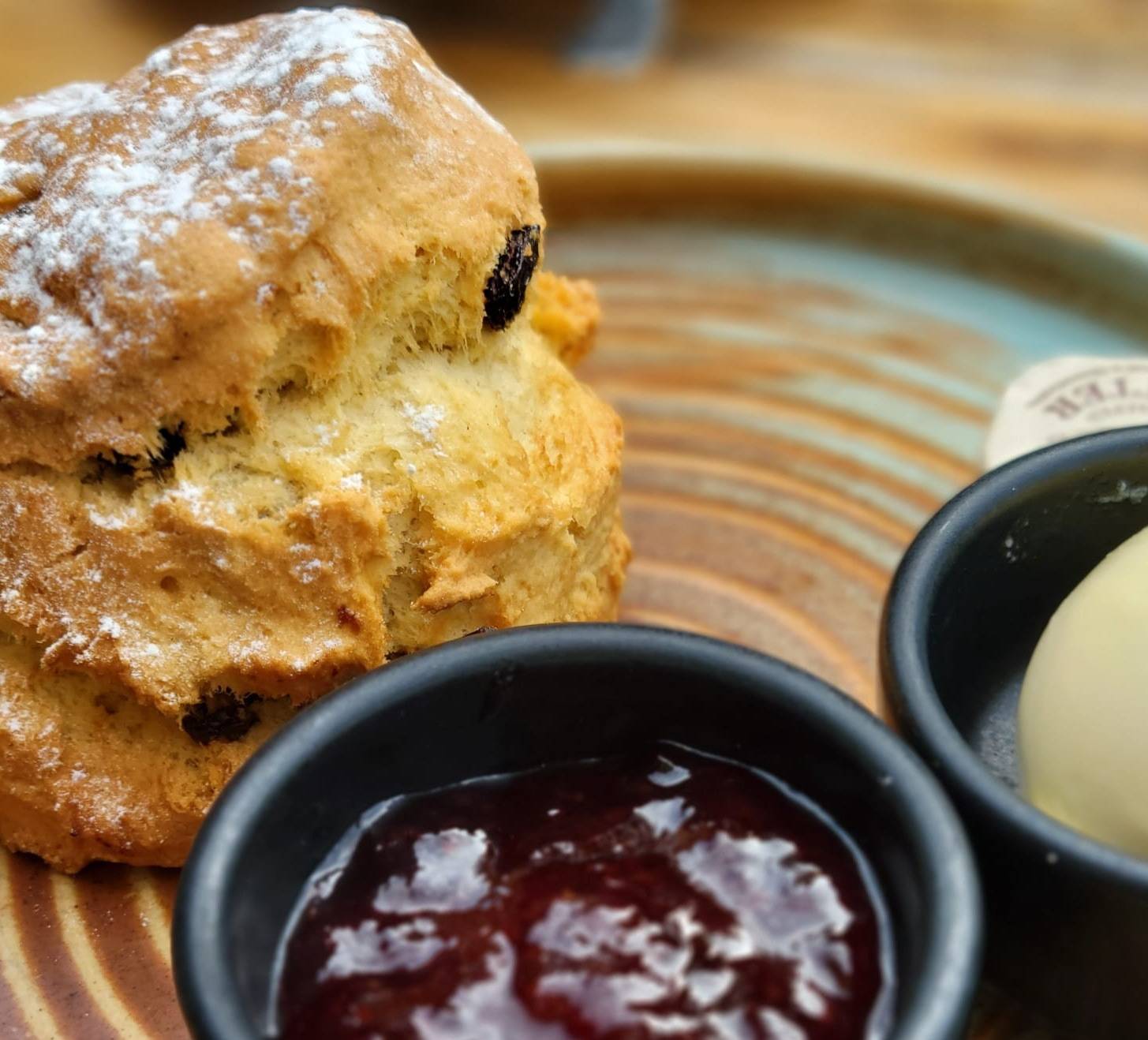 Dried Cherry White Chocolate Scone