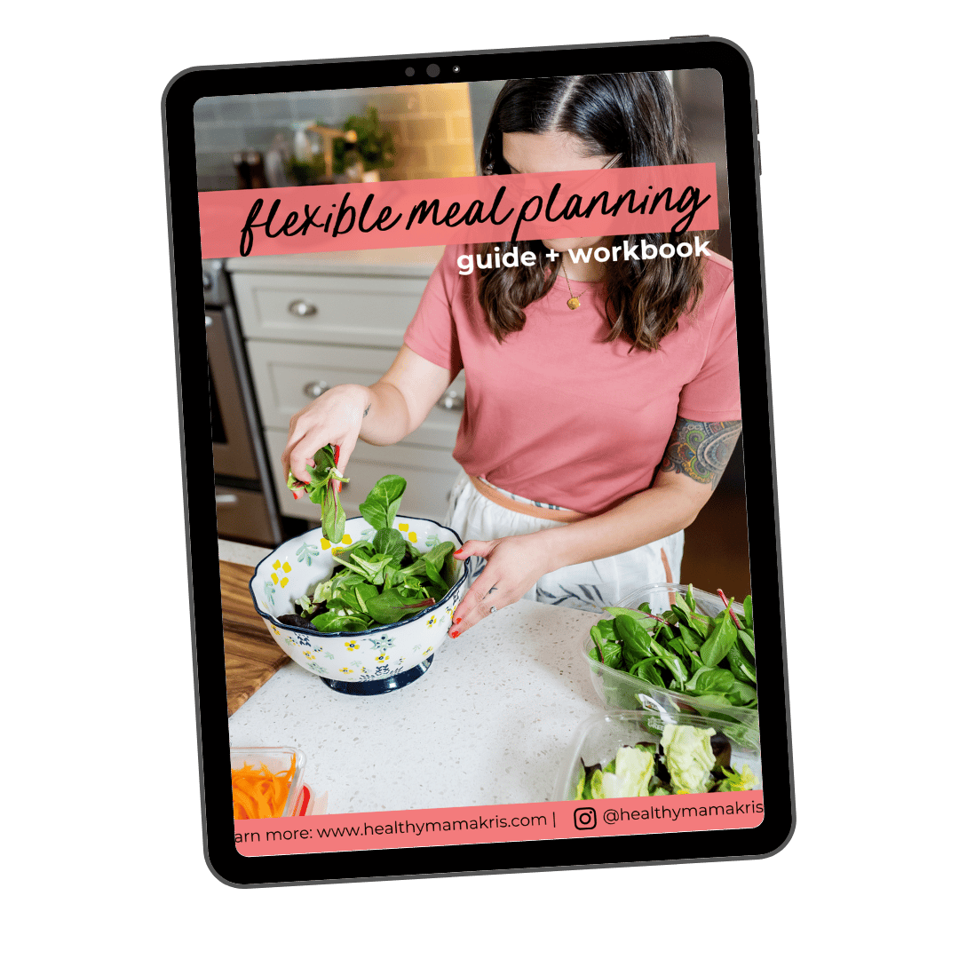 Meal Planning Guide Landing