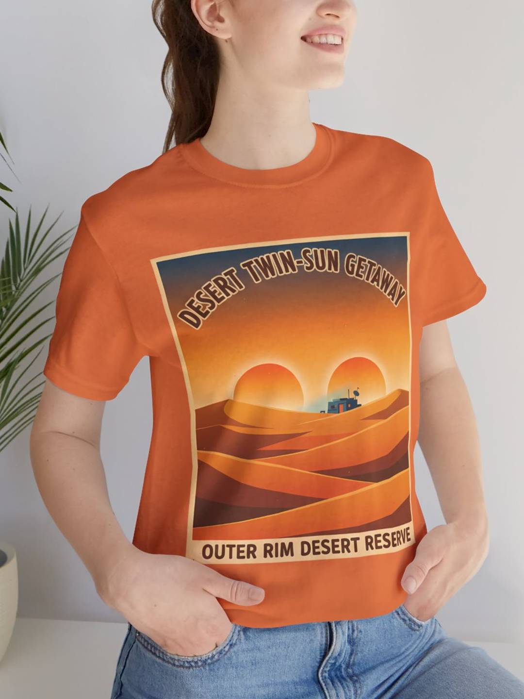 Desert Twin-Sun Getaway t-shirt