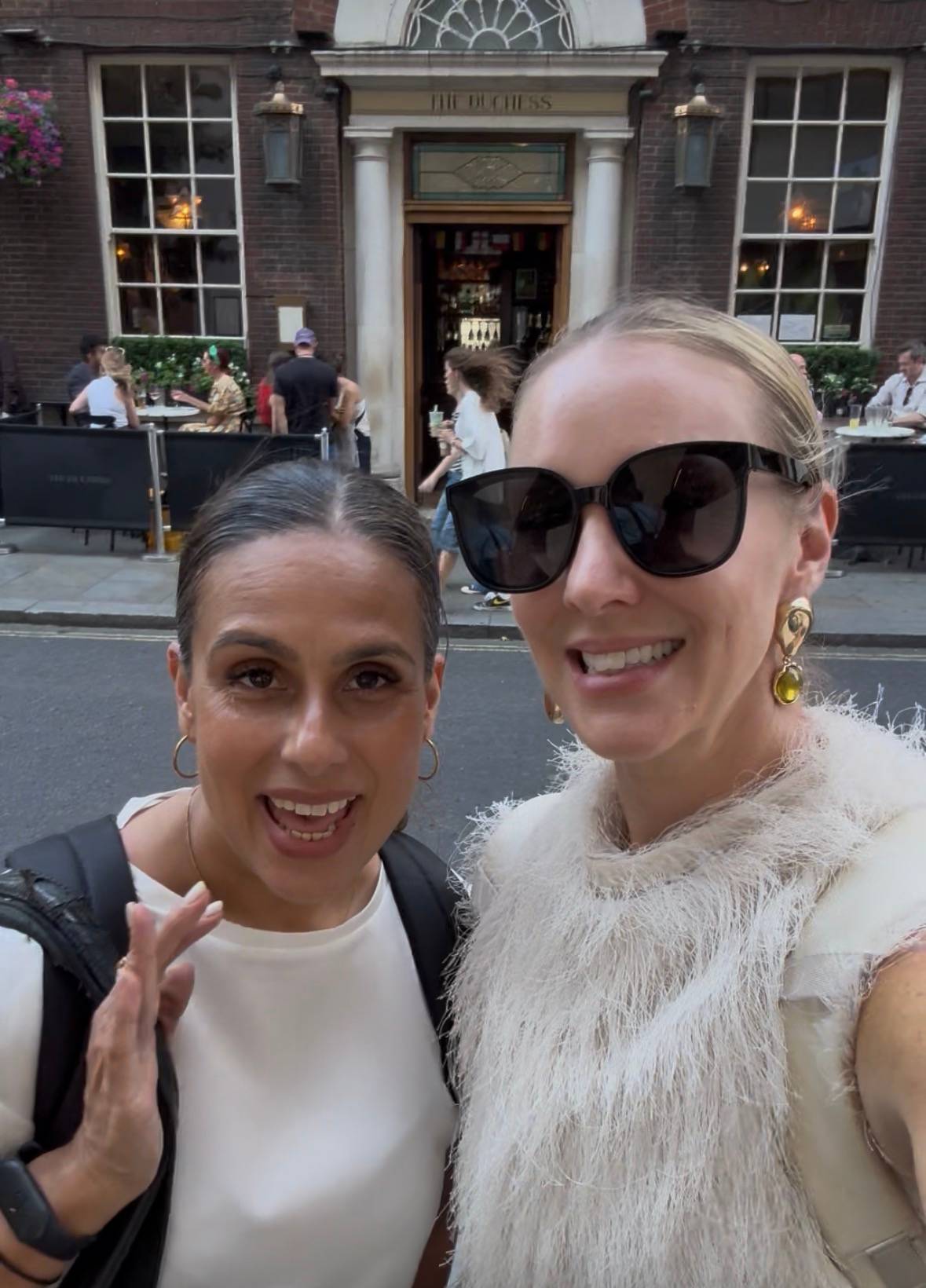 Us, live from London!