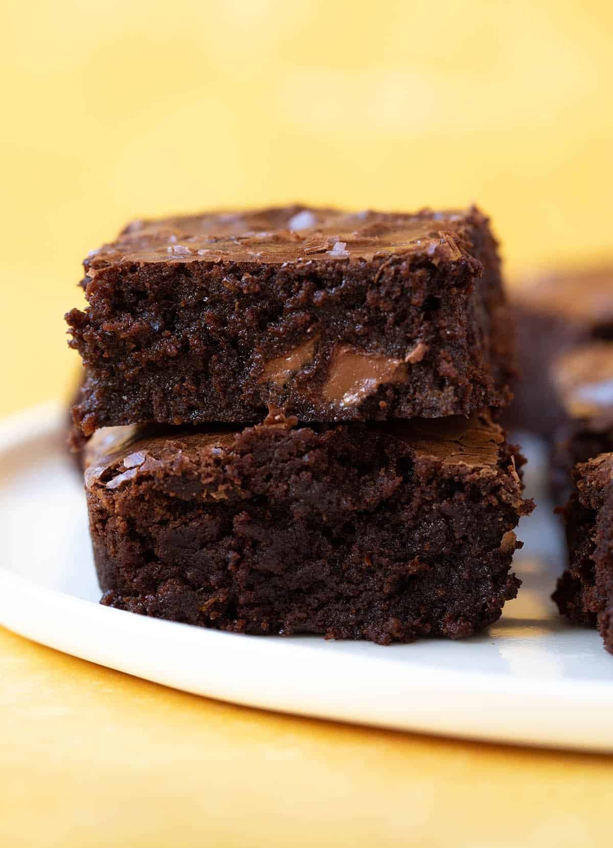 Jessica Holmes' chocolate orange brownies