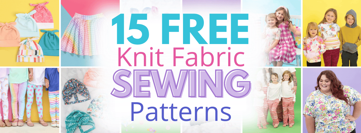 15 Free Knit Fabric Sewing Patterns for Summer! ☀️