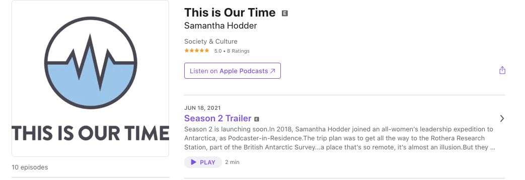 This is Our Time podcast trailer for season 2 series 2