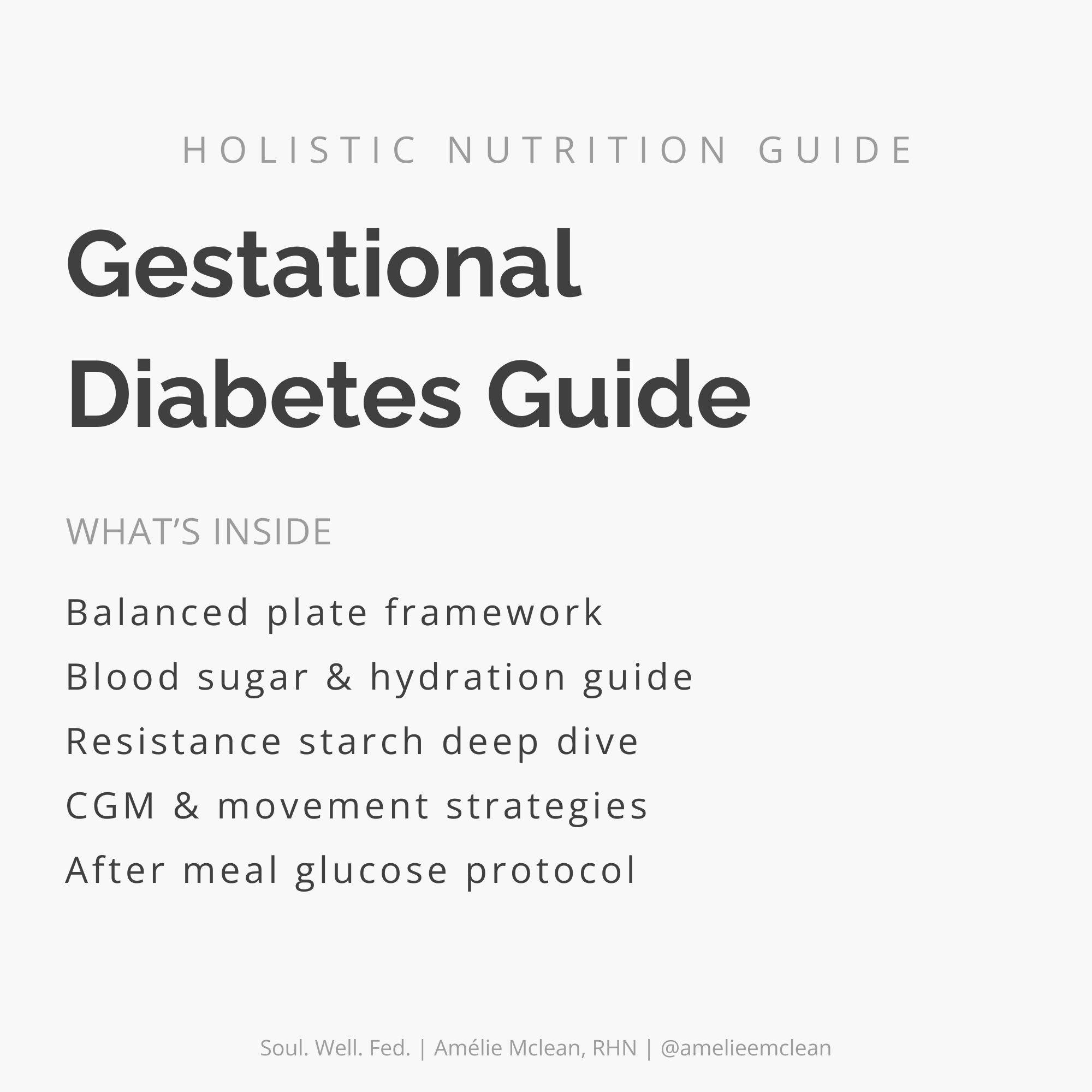 Gestational Diabetes Guide