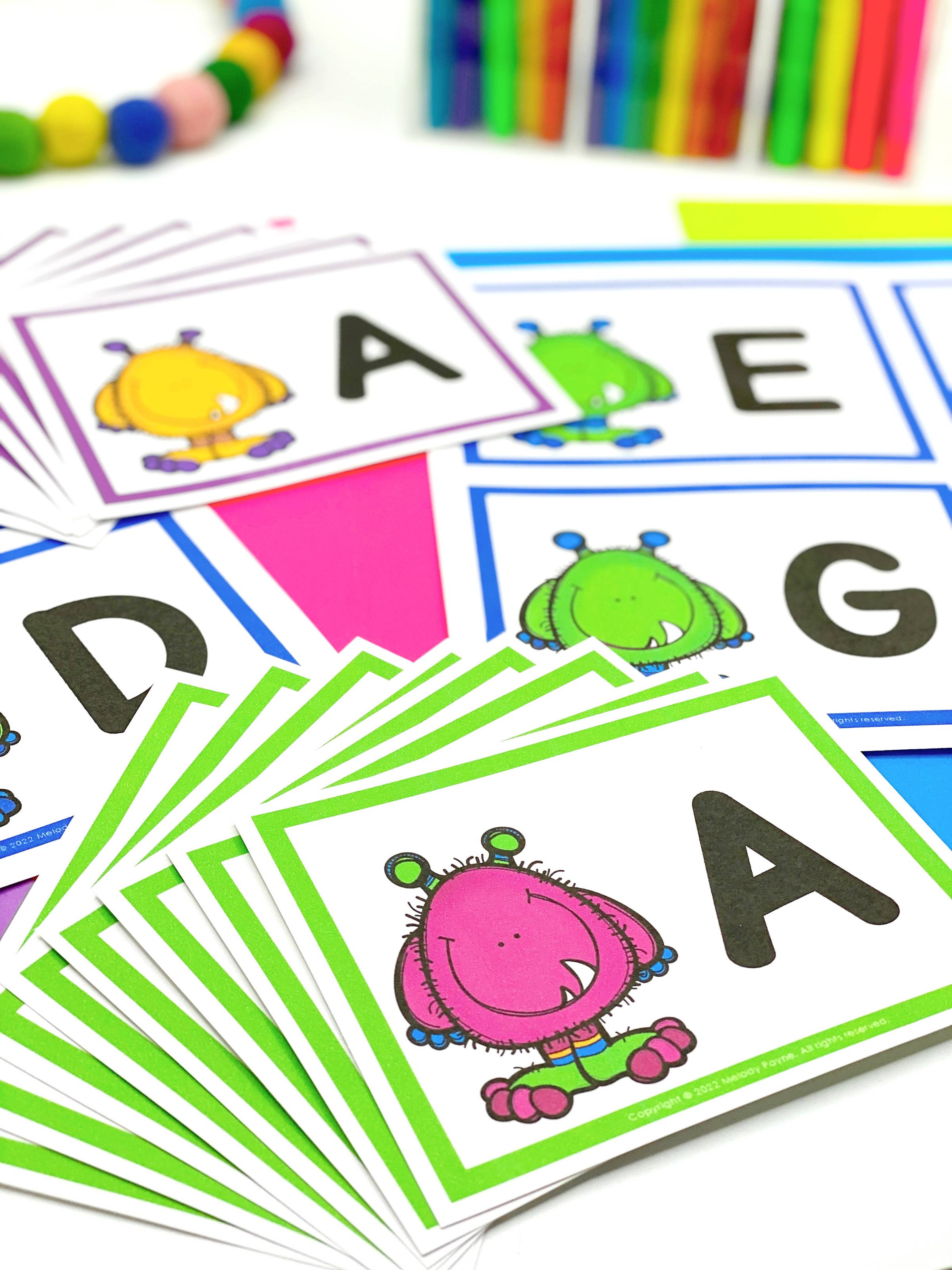 Music Alphabet Activities for Beginning Piano Lessons