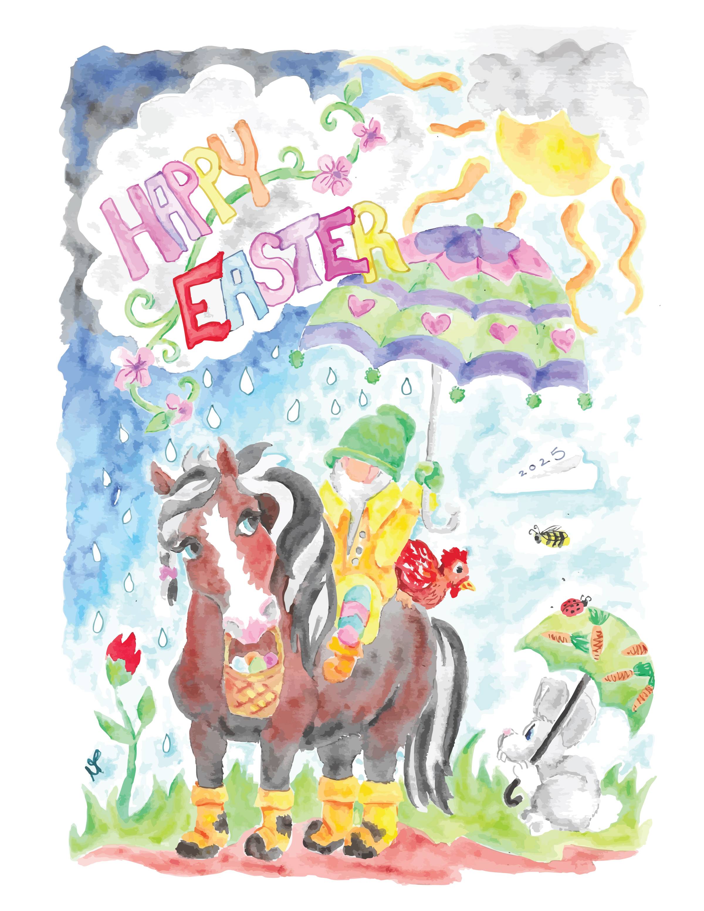 Easter Coloring Book (printable)