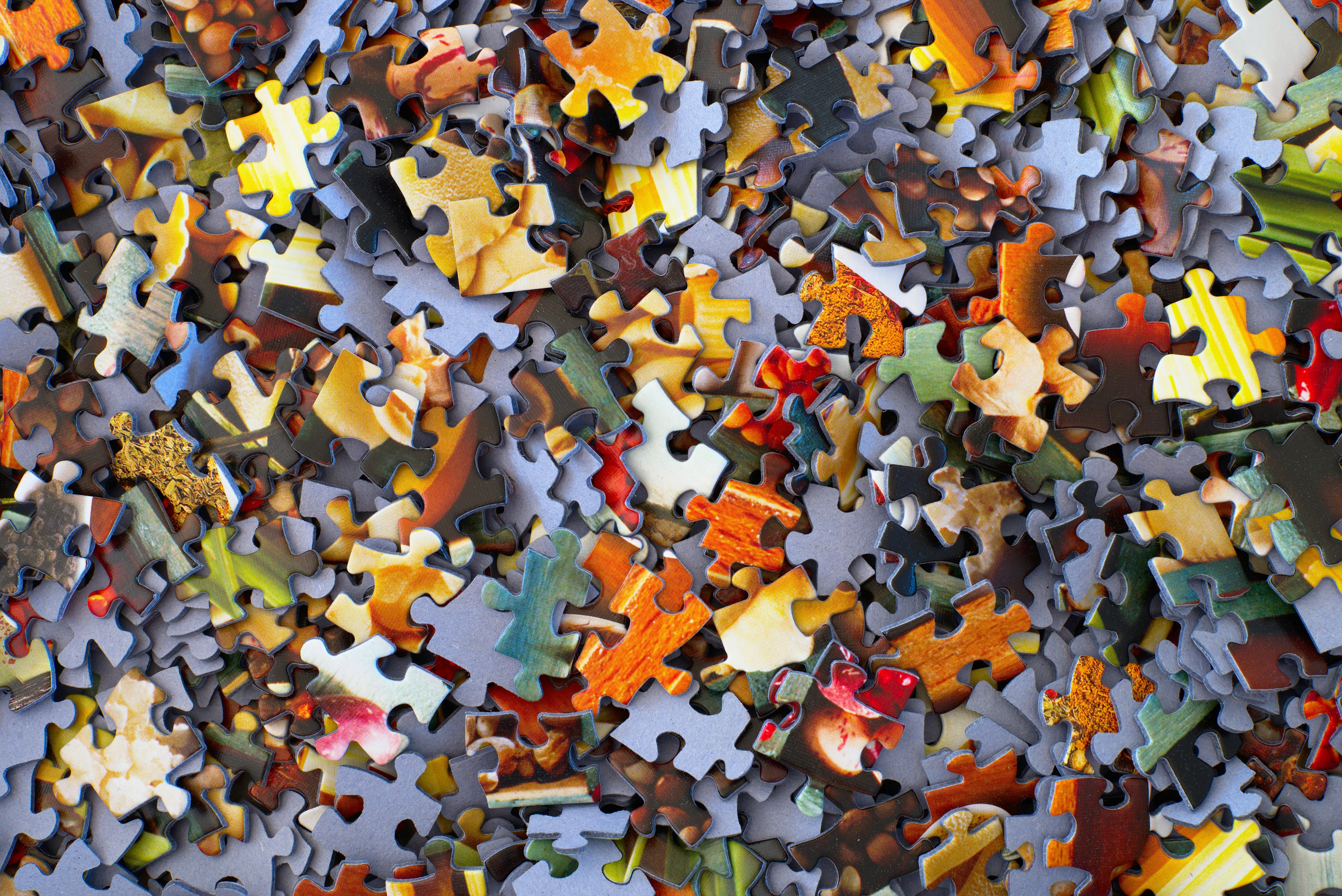 Photo of puzzle pieces