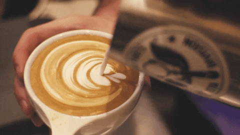Pouring Latte Art
