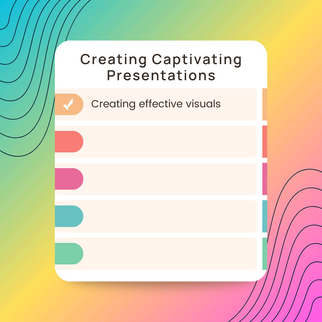 Updated graphic for Creating Captivating Presentations
