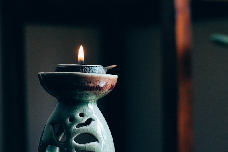 candle for meditation