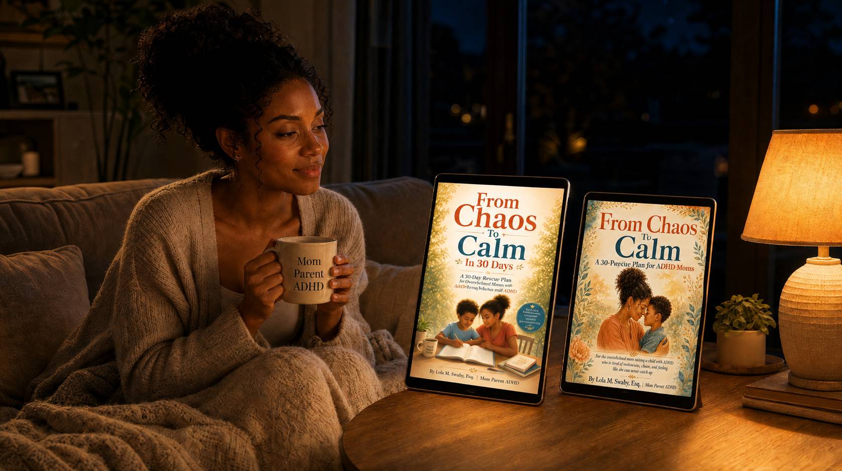 From Chaos to Calm ADHD parenting Guide and Workbook bundle