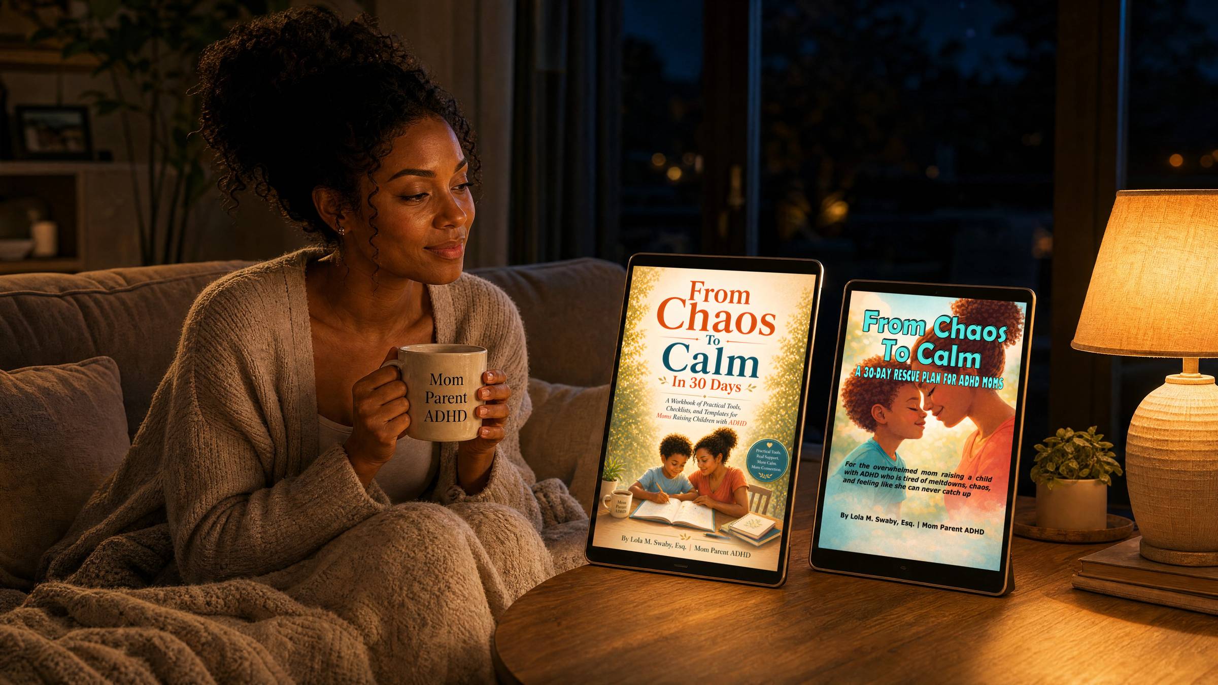 From Chaos to Calm ADHD parenting Guide and Workbook bundle
