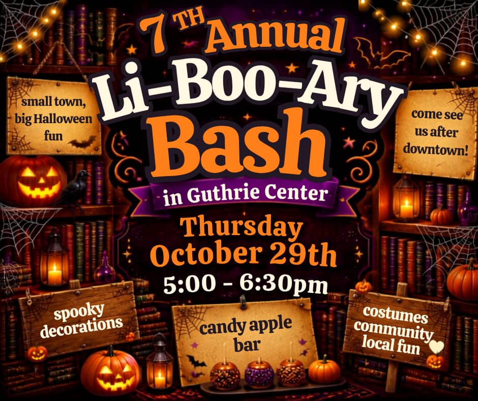 Library Boo Bash October Newsletter