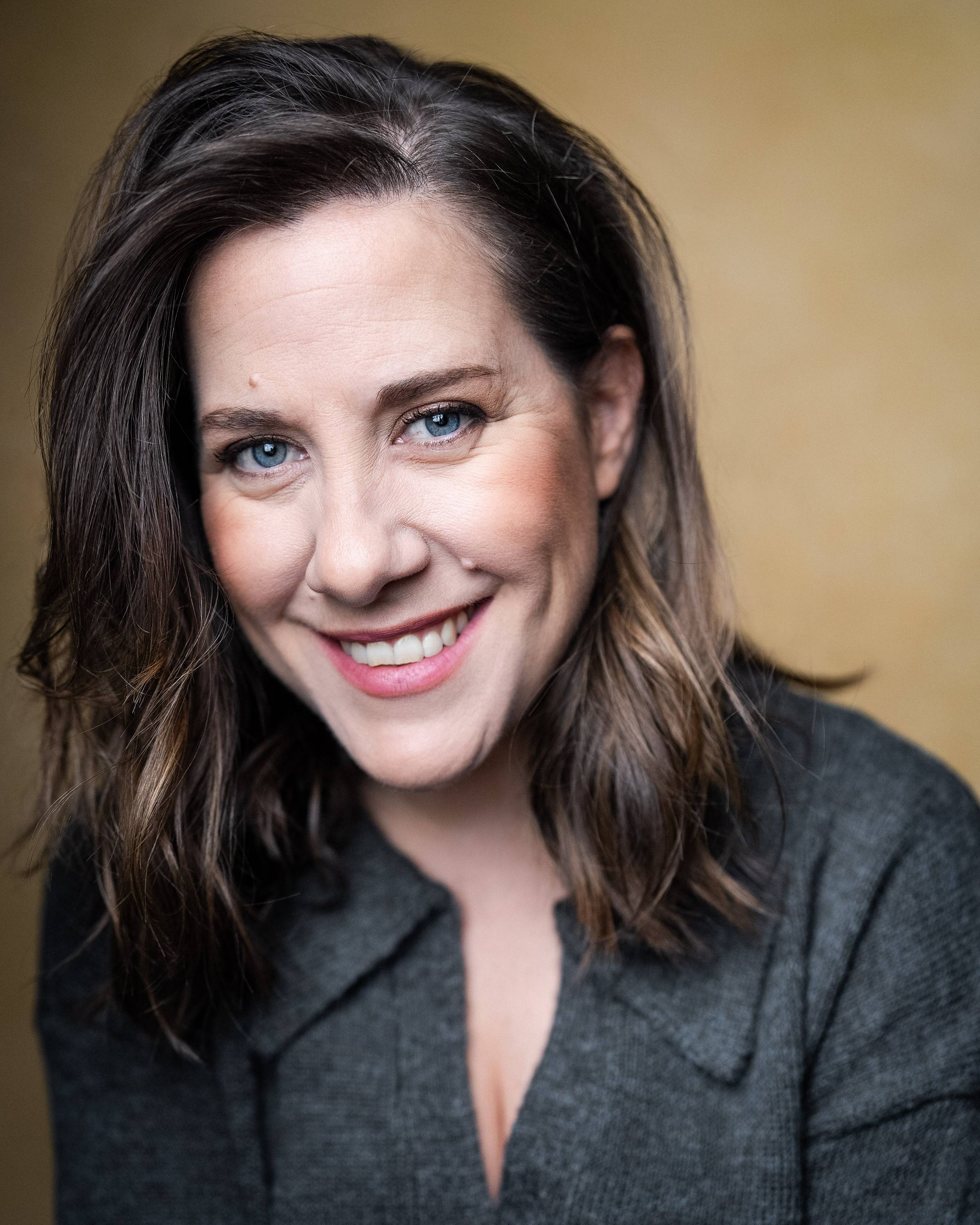 Woman smilling into the camera