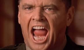 Jack Nicholson in A Few Good Men