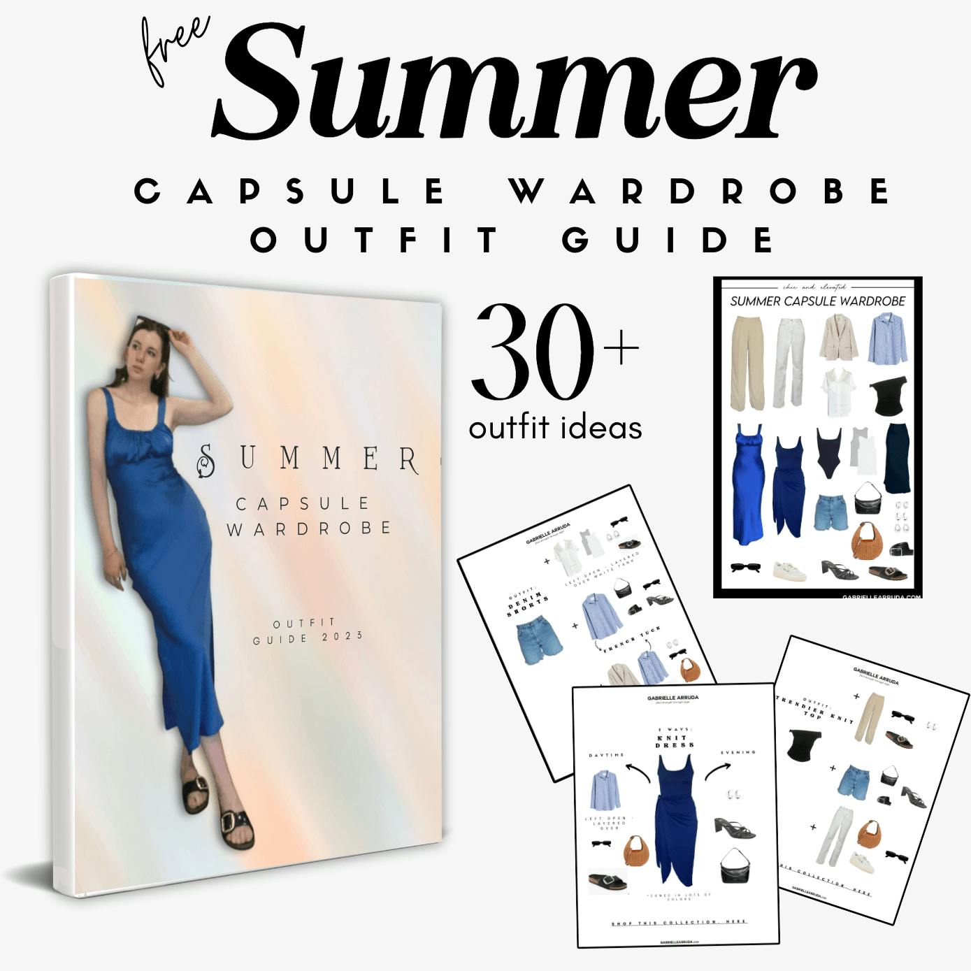 Summer Capsule Wardrobe 2023 - Gabrielle Arruda