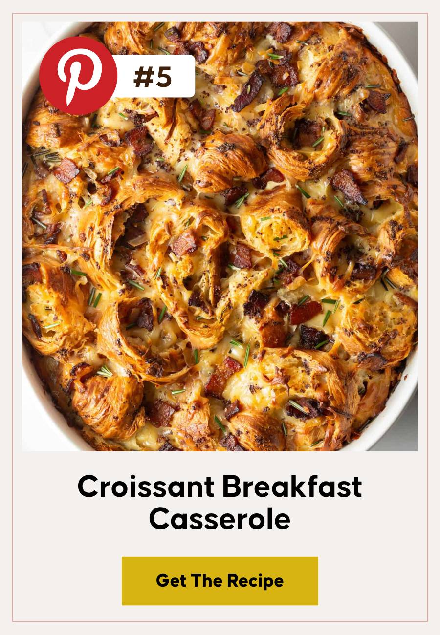 Croissant Breakfast Casserole