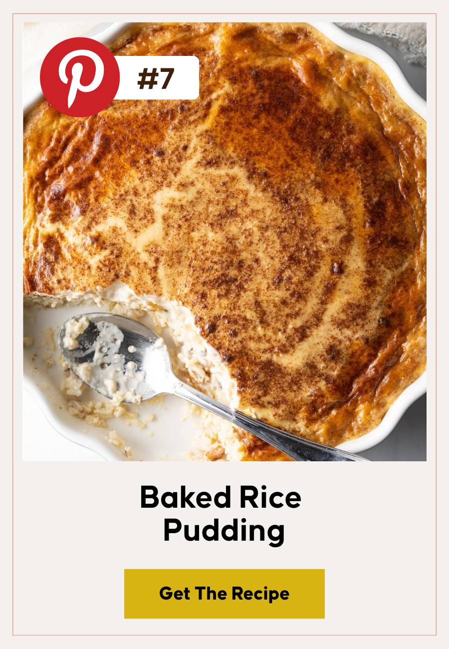Baked Rice Pudding