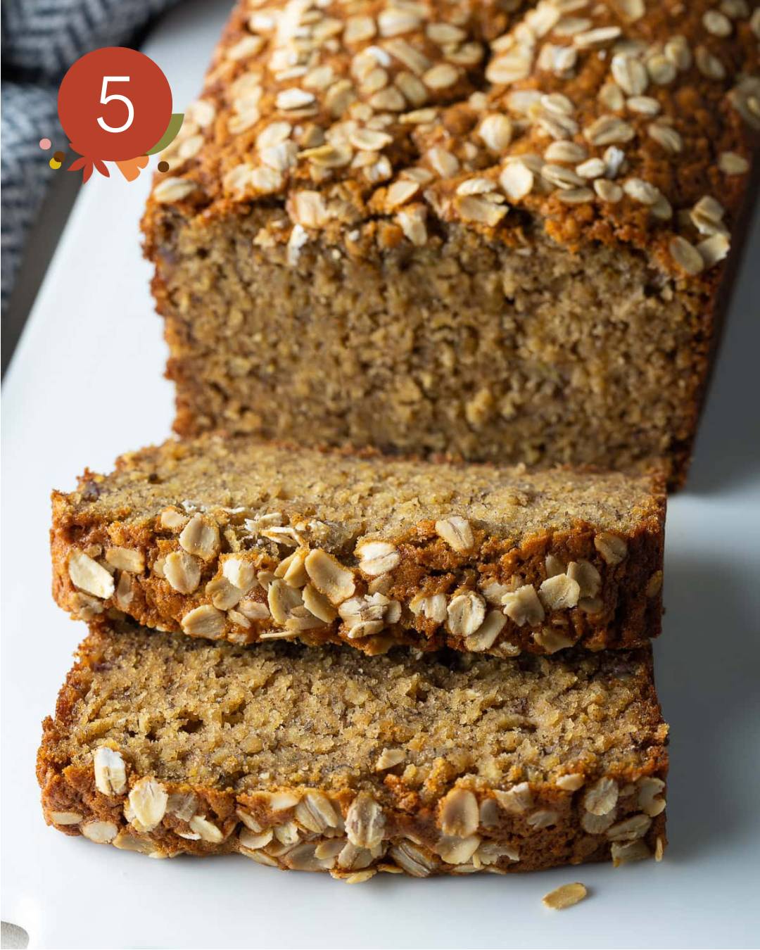 oatmeal banana bread