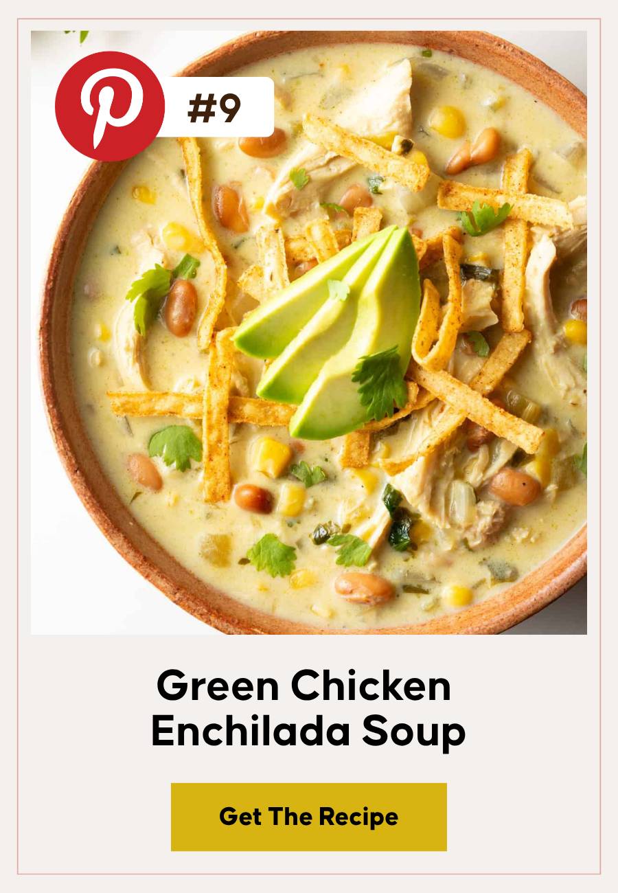 Green Chicken Enchilada Soup