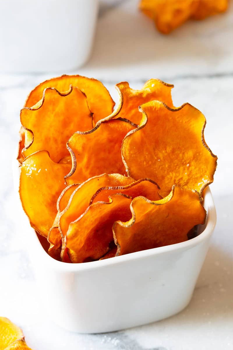 Baked Sweet Potato Chips