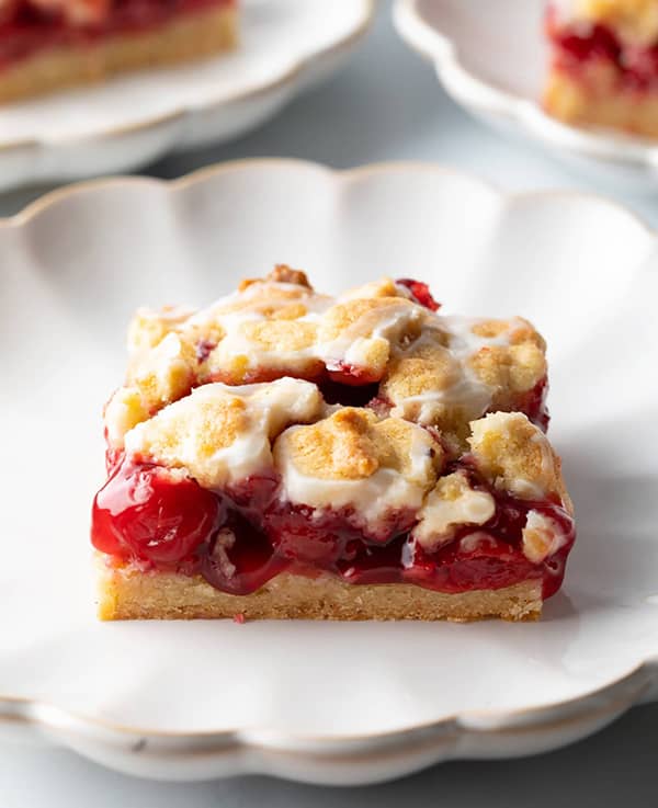 Easy Cherry Pie Bars