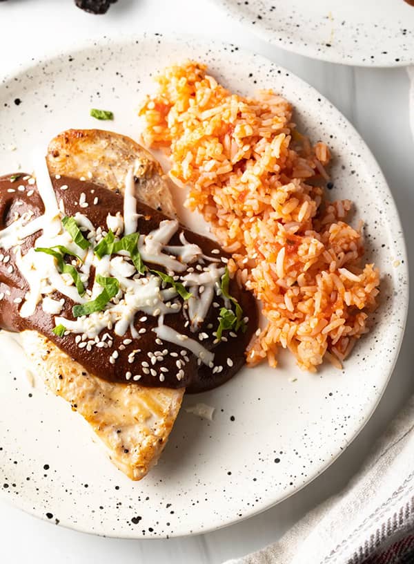 Pollo Con Mole Poblano