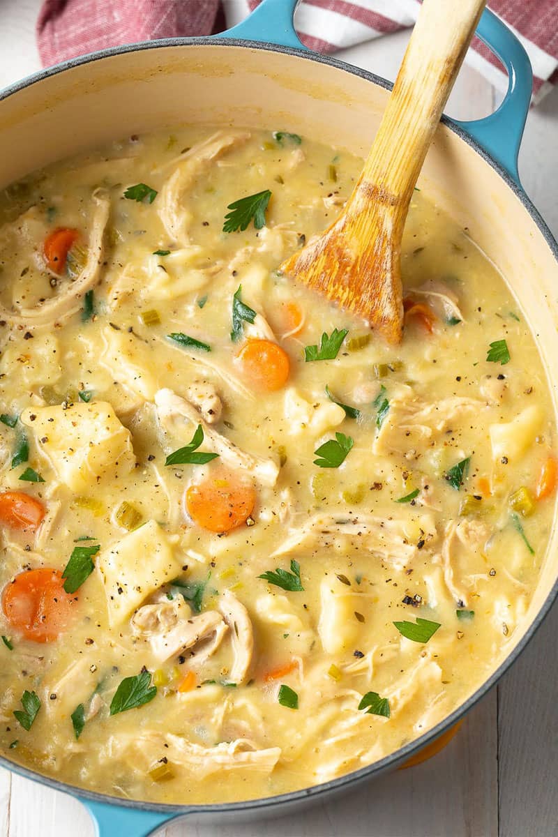 Homemade Chicken and Dumplings