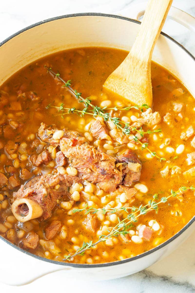 Navy Bean Ham Bone Soup