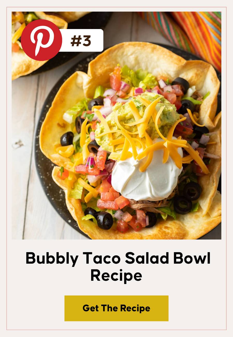 bubbly taco salad bowl recipe