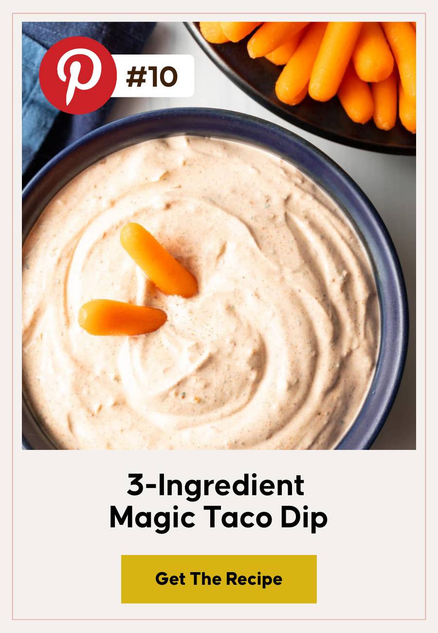 3-Ingredient Magic Taco Dip